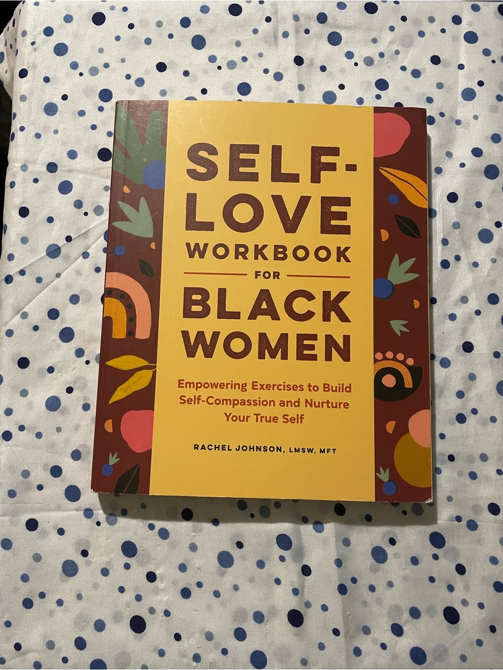 Self-Love Workbook for Black Women - Yellow & Brown Cover